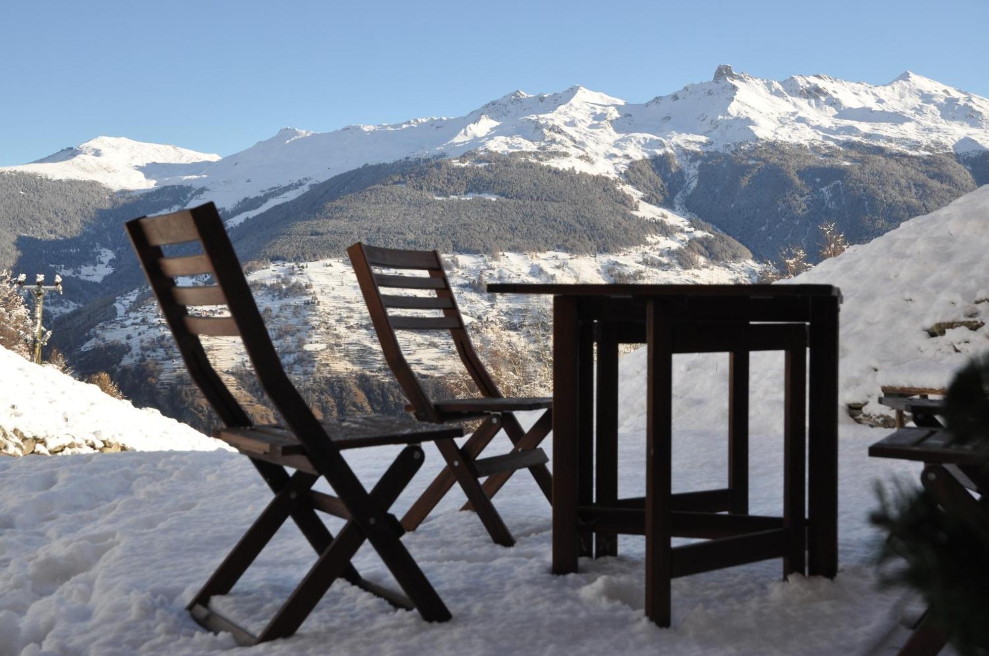 La Cle Des Champs Bed & Breakfast Hérémence Dış mekan fotoğraf
