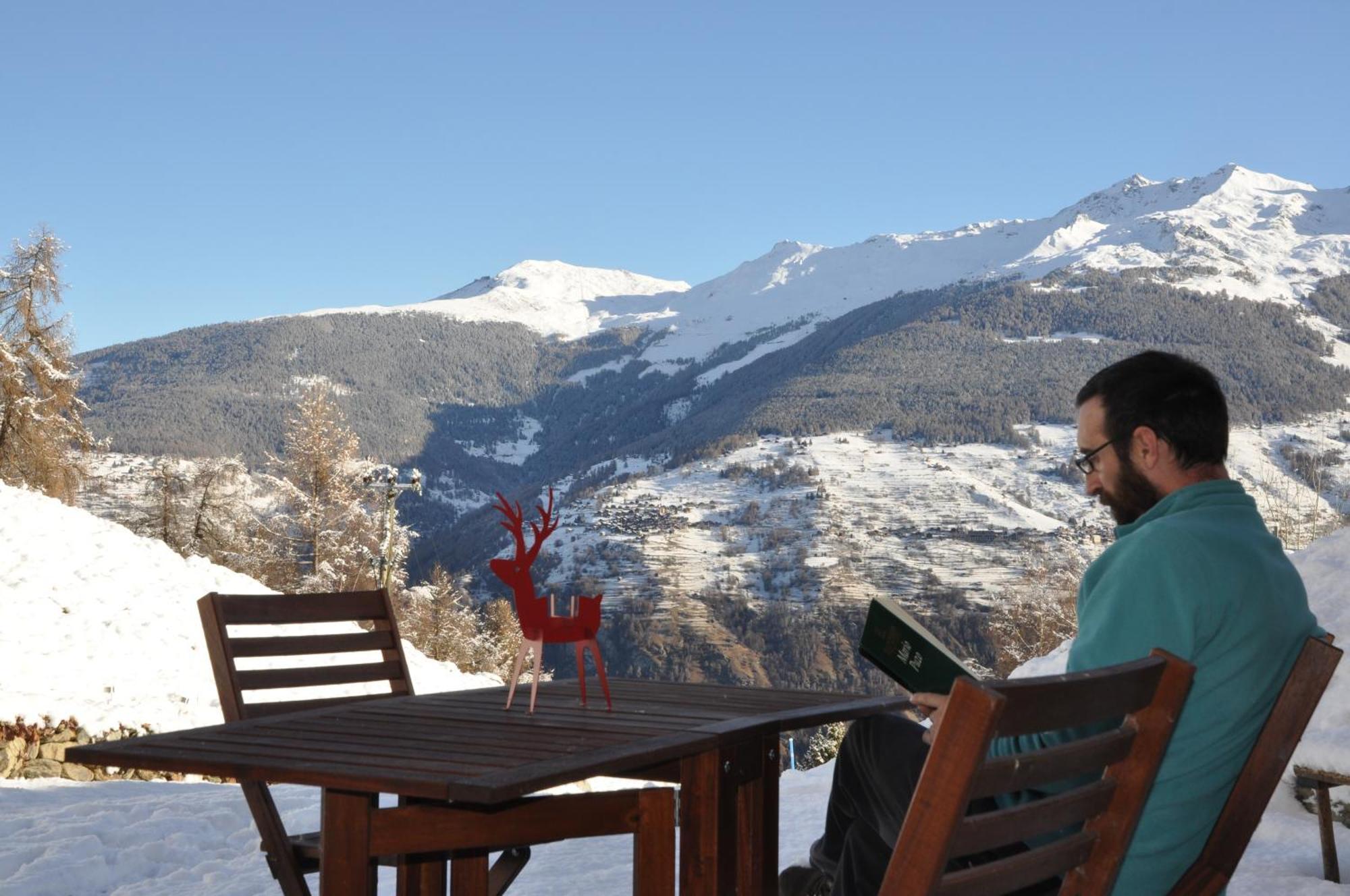 La Cle Des Champs Bed & Breakfast Hérémence Dış mekan fotoğraf